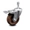 Service Caster 4 Inch High Temp Glass Filled Nylon 3/8 Inch Stem Caster with Total Lock Brake SCC-TSTTL20S414-GFNSHT-381615 - alternate 3